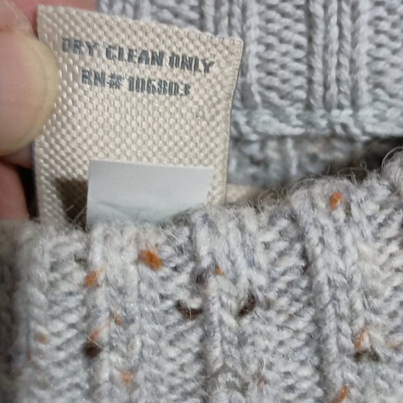 Duluth Trading Mens Pullover Knit Sweater Size Small Beige RN106803 - Picture 11 of 11